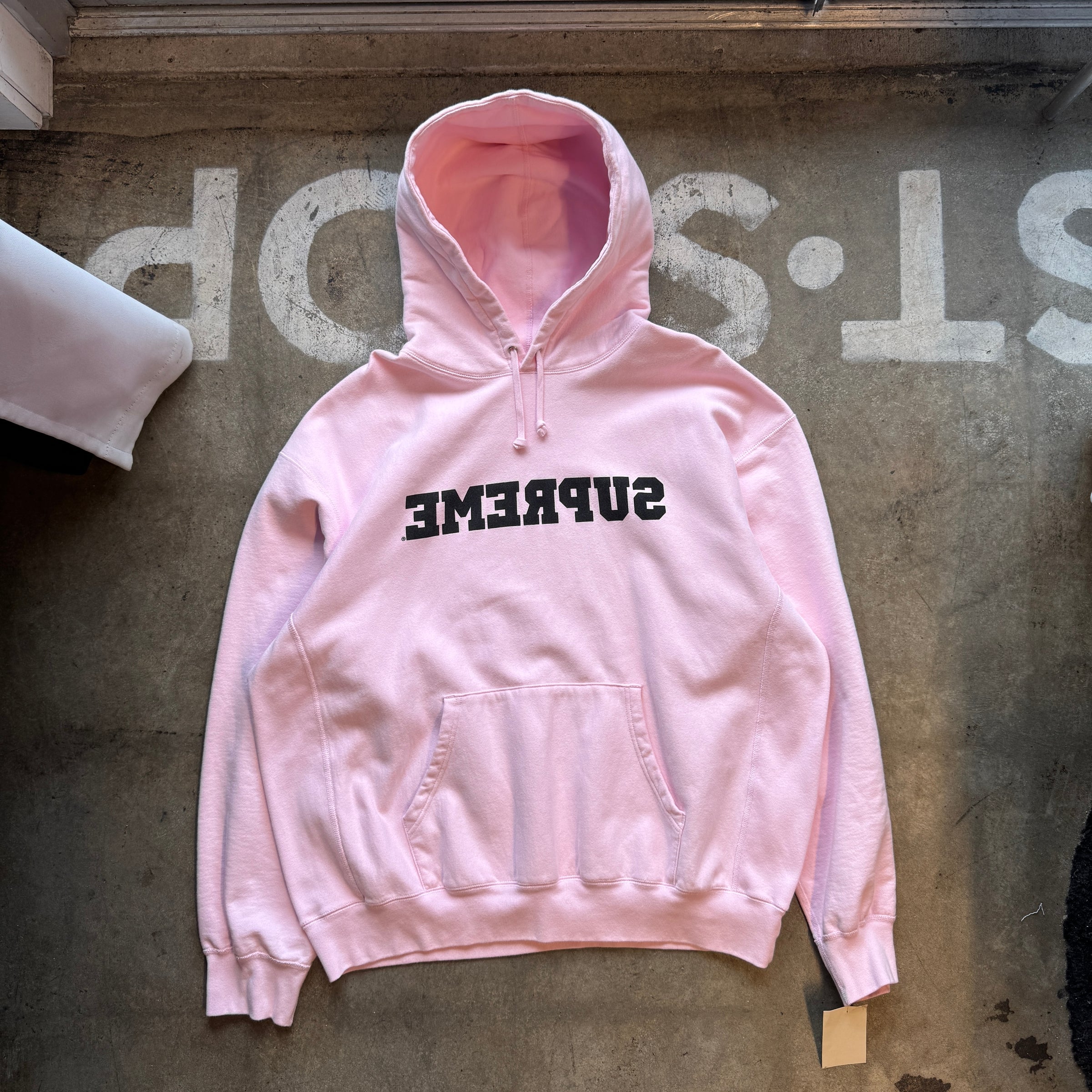 Supreme Backwards Hoodie | Last Stop